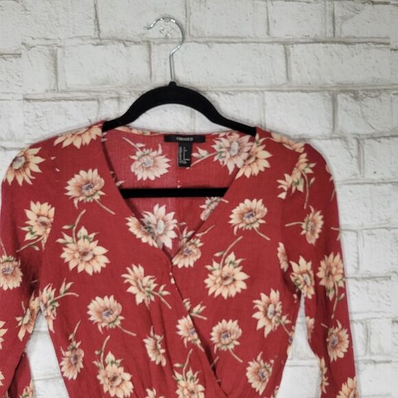 Forever 21 sunflower romper - Picture 4 of 12